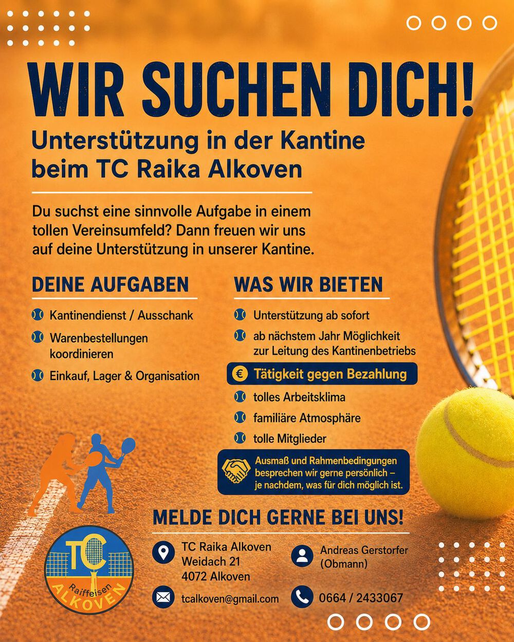Unterstützung in der Kantine